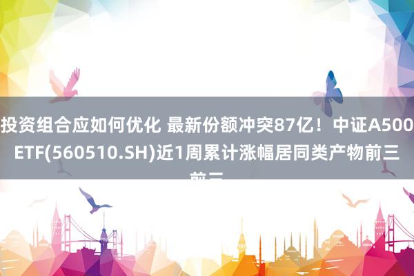 投资组合应如何优化 最新份额冲突87亿！中证A500ETF(560510.SH)近1周累计涨幅居同类产物前三