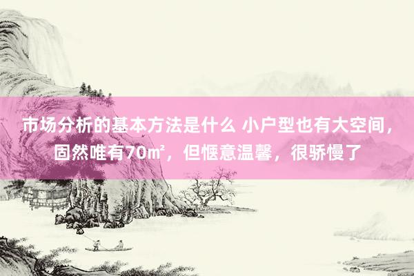 市场分析的基本方法是什么 小户型也有大空间，固然唯有70㎡，但惬意温馨，很骄慢了